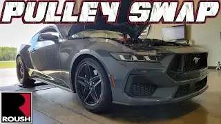 740+ RWHP  WITH TRICKS on the 2024 Mustang AUTO (ROUSH LAUNCH EDITION SUPERCHARGER) BOOST ADDED