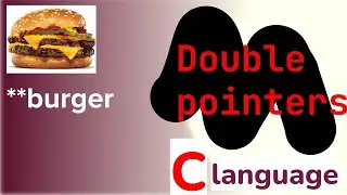 C programming: double pointers