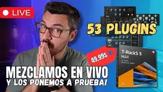 Mezclamos un tema usando solo plugins del T-Racks 5 MAX de IKMultimedia!