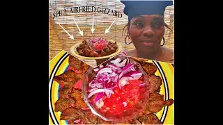 Spicy airfried Gizzard with Suya Spice Recipe | Vyroko