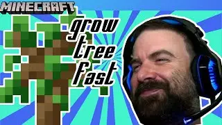 Trolling with Trees in Minecraft