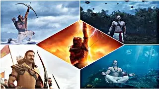 Adipurush | Prabhas| kriti sanon| saif Ali khan| om Raut| whatsapp status 4k l Telugu |  #trending