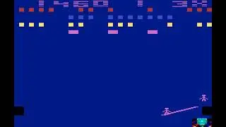 Atari 2600 Game:  Circus Atari (1978 Atari)
