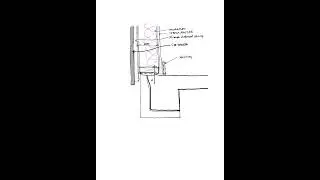 Drawing a concrete raft/timber wall detail #jonathanpickup #detailing #MAXraft