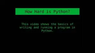 How to Write Your First Python Program