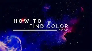 How to find color code
