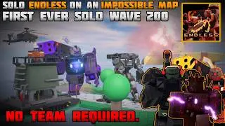 TDX | First Ever SOLO Wave 200 on an Impossible Map