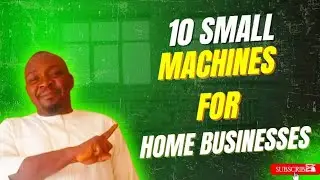 Top 10 Small Machines for Home Business