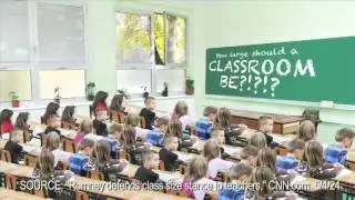 MITT ROMNEY: Class Size Doesn't Matter