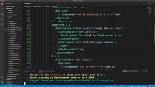 003 Show User In Navbar & Logout