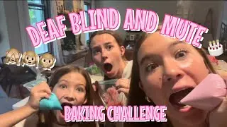 BLIND DEAF MUTE CHALLENGE 🎂