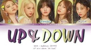 EXID 'Up & Down' [Color Coded Lyrics]