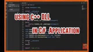 Creating C++ DLL to be used by C#  (C Sharp) Application | Software Coding Tutorials Channel