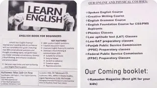 Spoken English Course||spoken booklet|| myself, introduction