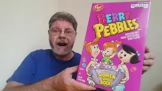 Cereal Time - Berry Pebbles reaction for the first time!  REVIEW