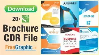 20+ Professional Brochure Design Free CDR file
