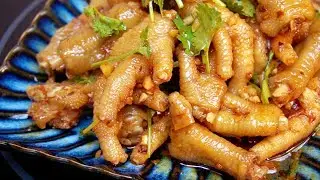 Ms. Ma's Kitchen-Simply to make an enticing appetizer for holidays: Spicy Chicken Feet