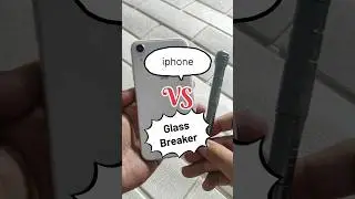 iPhone VS Glass Breaker #shorts