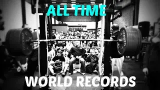ALL TIME WORLD RECORDS 2017 (Powerlifting, Olympic Weightlifting, Strongman)