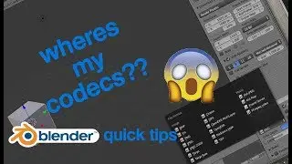 RE-upload!  2.79 quick tips-where to find Render codecs