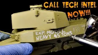Painting with CUSTOM STENCILS - Type 5 Chi-Ri (Fine Molds 1/35)