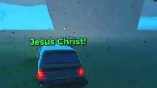 Playing The Best Roblox Tornado Game