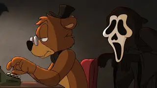 Freddy and Ghostface - A FNAF Halloween Cartoon! [Tony Crynight]