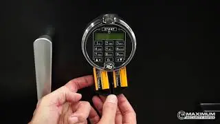 S&G Biometric Lock: How to Change Batteries