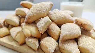 Быстрое печенье из кефира ☆ Вкуснятина к чаю за 5 минут!