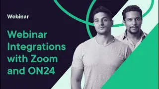 Webinar Integrations with Zoom and ON24 | Webinar