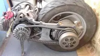 Двигатель Yamaha вариатор