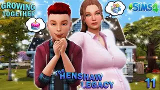 The Sims 4: Growing Together||Ep 11: The New Baby Is Here & Happy Birthday Lucas! 🎂🍼
