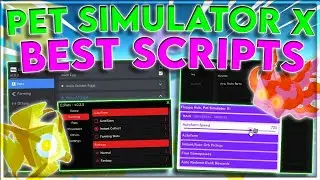 New Pet Simulator X Script | Lucky Blocks Update | Infinite Gems & More | Hydrogen and Fluxus