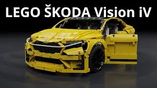 Lego Technic Design Car, 3d Animation, Demonstration Video
