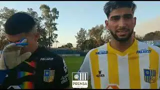 A. Gil y N. Barreyro . Argentino (Ros) 0 - 0 Central Ballester . 9/7/2022 - Prensa Central Ballester