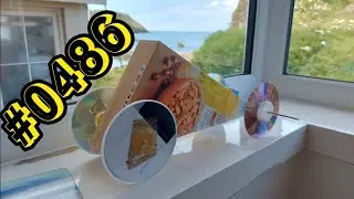 Put a rubber band on it 0486 Holiday Project Cereal Box Car