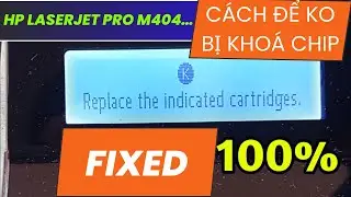 HP LaserJet Pro M404dw: How to Fix 'Replace the Indicated Cartridges' Error