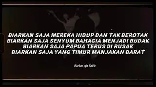 Ghifary abilang - biarkan saja bodoh (lirik)