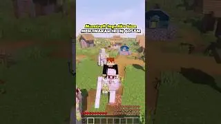 Minecraft But I Can Ride an Iron Golem 
