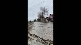 Earthquake Damage in Kuyumcular, Kahramanmaraş, Türkiye