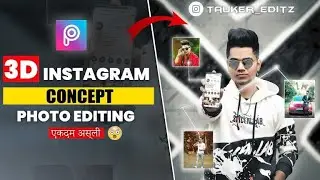 3d Instagram World Photo Editing In Picsart | taukeer editz