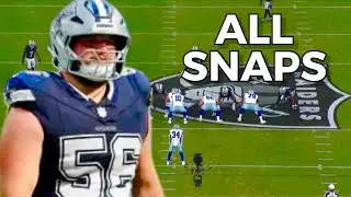 Cooper Beebe Full Rookie NFL Preseason | Every Snap