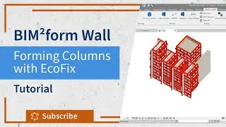 BIM²form Wall: Forming Columns with EcoFix | BIM²