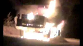 Белаз в пламени / BelAZ in flames