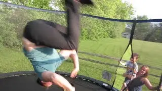 Vitaly Does Backflips!