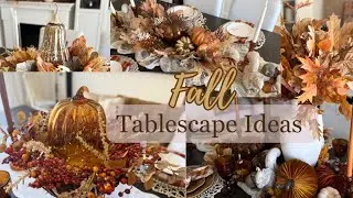 NEW Fall Tablescape Ideas, Fall Home Decor 2025,  Dining Room fall decor, fall decor inspiration 