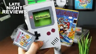 SUPER MARIO LAND made of CARDBOARD!