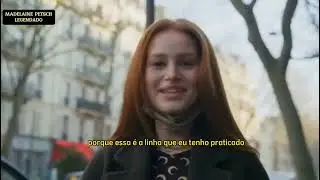 Passei o dia praticando meu francês com vogue magazine em Paris | Madelaine Petsch Legendado