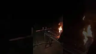 Homemade catapult for mocktail