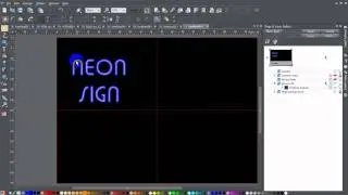 How to create a neon text effect in Xara products